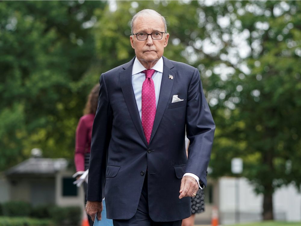 Director of the National Economic Council Larry Kudlow arrives to speak to the media at the White House in Washington, September 6, 2019. u00e2u20acu201d Reuters pic