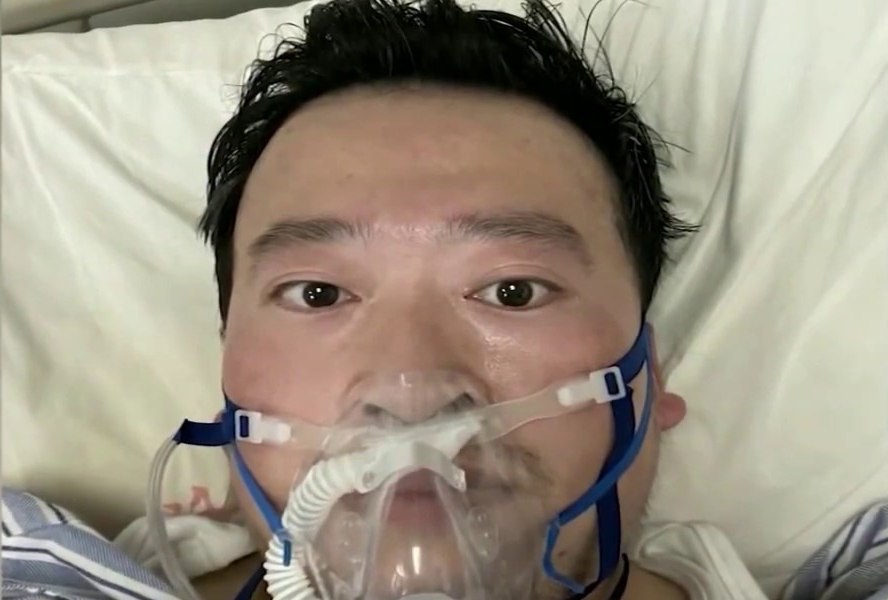 Image of Li Wenliang from the Youtube video: Wuhan Coronavirus Kills Beacon of Truth Hero: Doctor Li Wen Liang.
