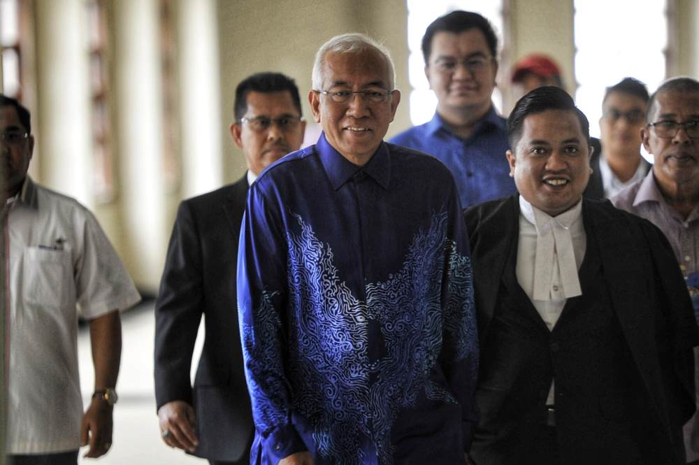 Datuk Seri Mahdzir Khalid is seen at the Kuala Lumpur High Court February 11, 2020. u00e2u20acu201d Picture by Firdaus Latif