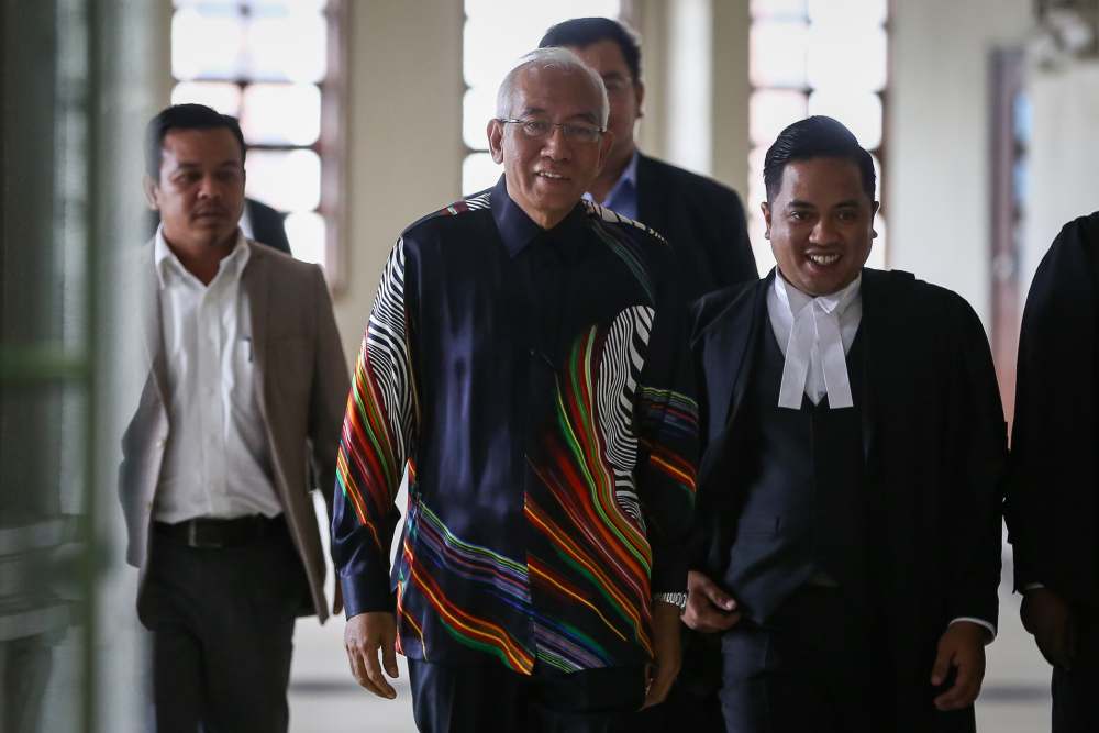 Former education minister Datuk Seri Mahdzir Khalid is pictured at the Kuala Lumpur High Court Complex, February 12, 2020. u00e2u20acu2022 Picture by Yusof Mat Isa