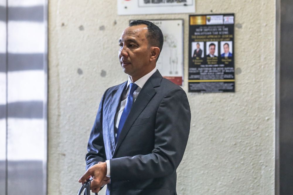 Putra Perdana Berhad Group managing director Datuk Rosman Abdullah is pictured at the Kuala Lumpur High Court February 26, 2020. u00e2u20acu201d Picture by Firdaus Latif