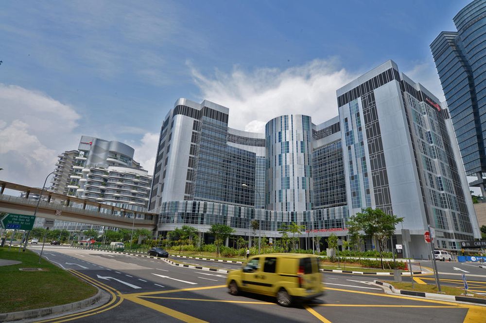 A view of Ng Teng Fong General Hospital, where the 86th patient in Singapore diagnosed with Covid-19 infection is warded and isolated.u00e2u20acu201d Today file pic