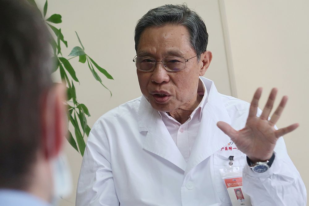 Zhong Nanshan, head of the National Health Commission's team investigating the novel coronavirus outbreak, at an interview in Guangzhou, Guangdong province, China February 11, 2020. u00e2u20acu201d Reuters pic