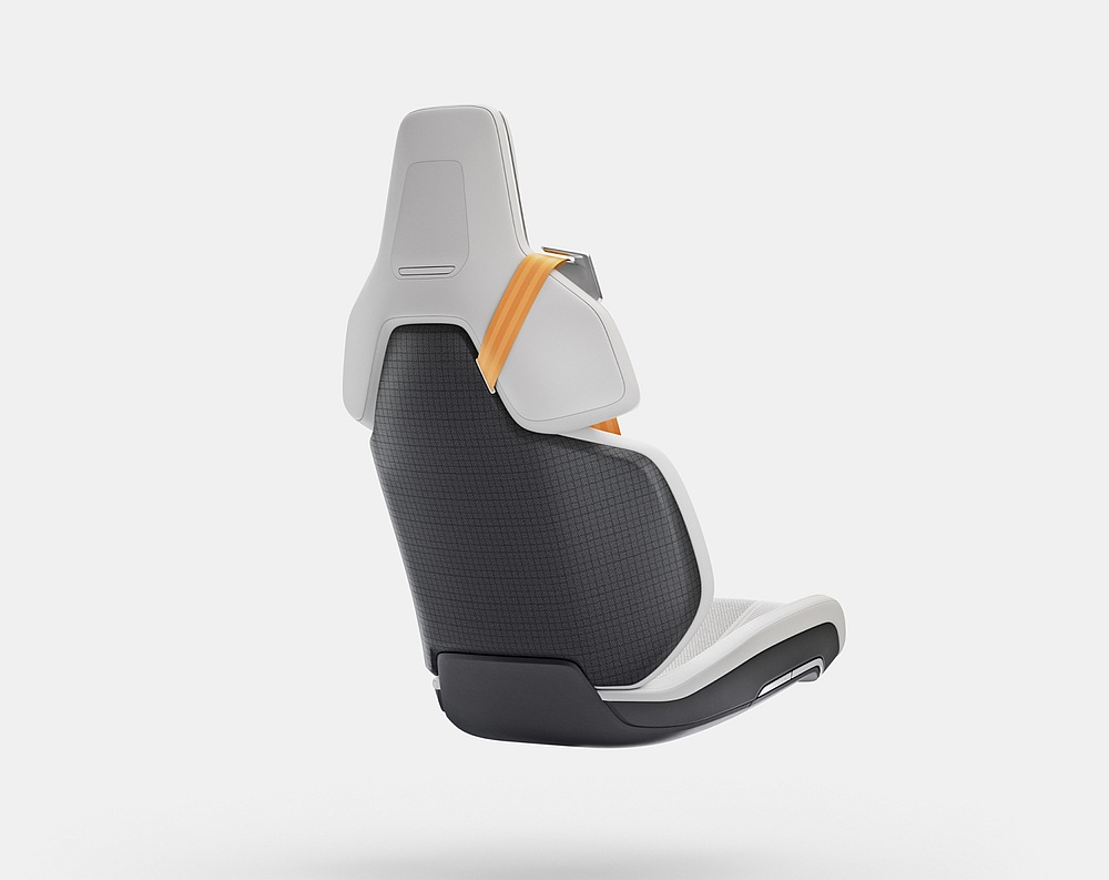 Polestar's future production models could be equipped with seats finished with fabric made with recycled plastic bottles. u00e2u20acu201d Picture courtesy of Polestar via AFP