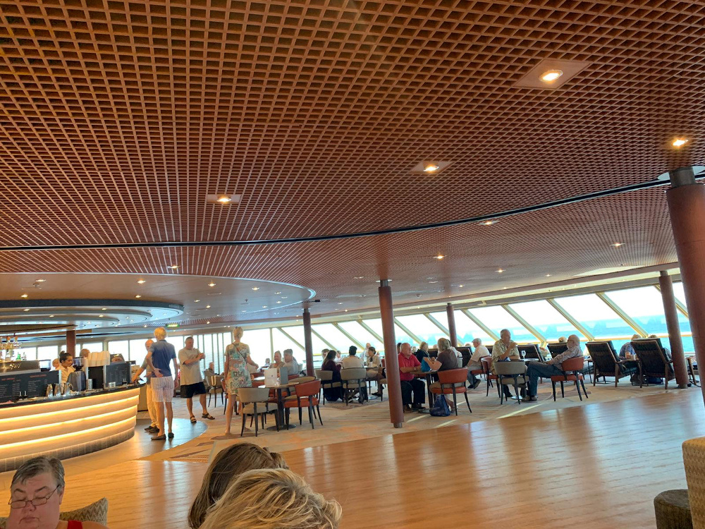 Passengers relax on board the Holland America-operated Westerdam cruise ship, which has been denied permission to dock in Thailand over coronavirus fears, February 12, 2020. u00e2u20acu201d Picture by Maria Angus/Handout via Reuters