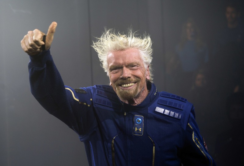 Virgin Galactic Founder Sir Richard Branson will unveil the group's new cruiseliner Scarlet Lady in Dover on the southeastern coast of England. u00e2u20acu2022 AFP pic