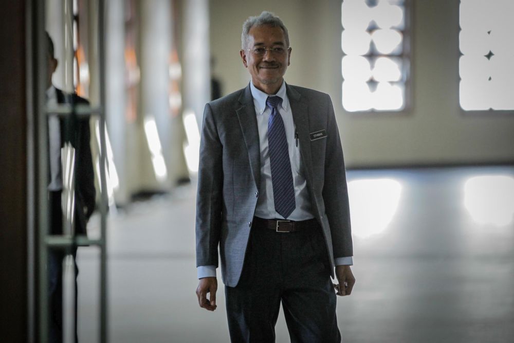 Treasury deputy secretary-general Datuk Othman Semail is pictured at the Kuala Lumpur High Court on February 20, 2020. u00e2u20acu201d Picture by Hari Anggara