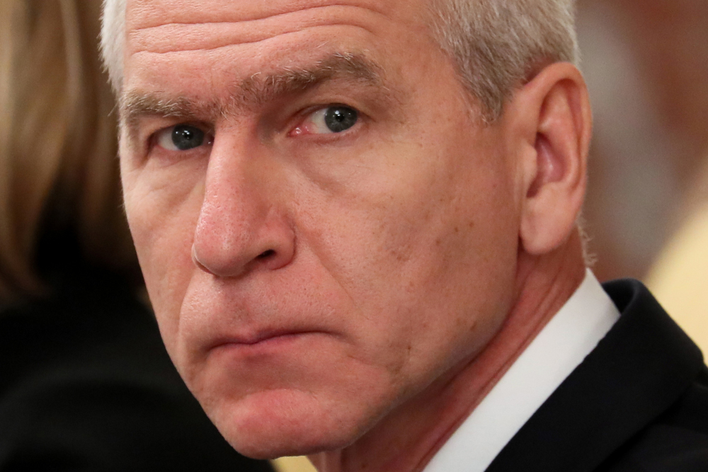 In this file photo taken January 21, 2020 Russiau00e2u20acu2122s Sports Minister Oleg Matytsin attends a meeting of the new cabinet chaired by Prime Minister Mikhail Mishustin in Moscow. u00e2u20acu201d AFP pic 