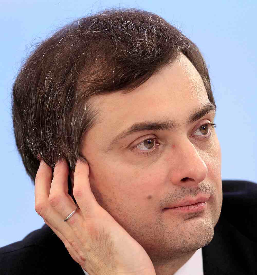 Top-level Kremlin adviser Vladislav Surkov attends a meeting outside Moscow, December 14, 2010. u00e2u20acu201d Reuters pic