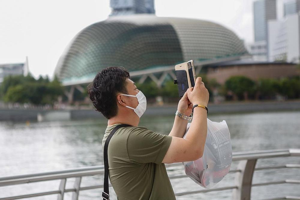 The Covid-19 outbreak has also led to a sharp fall in Singapore's tourist arrivals, particularly from China. u00e2u20acu201d TODAY pic