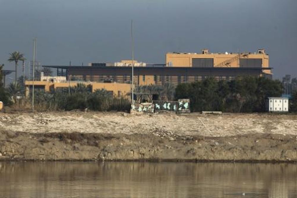 View of the American embassy in Baghdad in January 2020. u00e2u20acu201d AFP pic