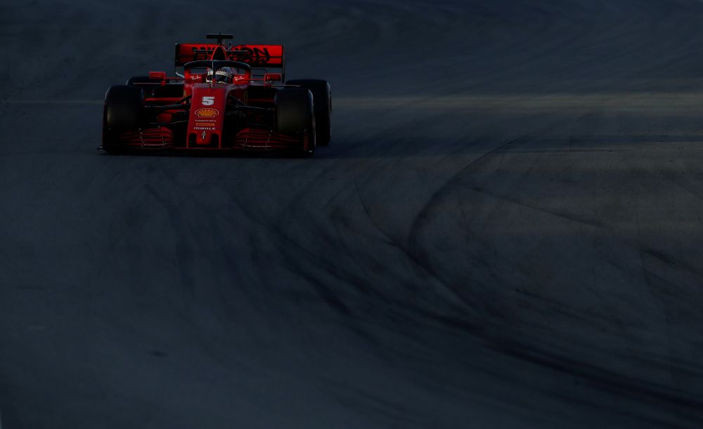Ferrari's Sebastian Vettel during testing at Circuit de Barcelona-Catalunya  February 27, 2020. u00e2u20acu201d Reuters pic 