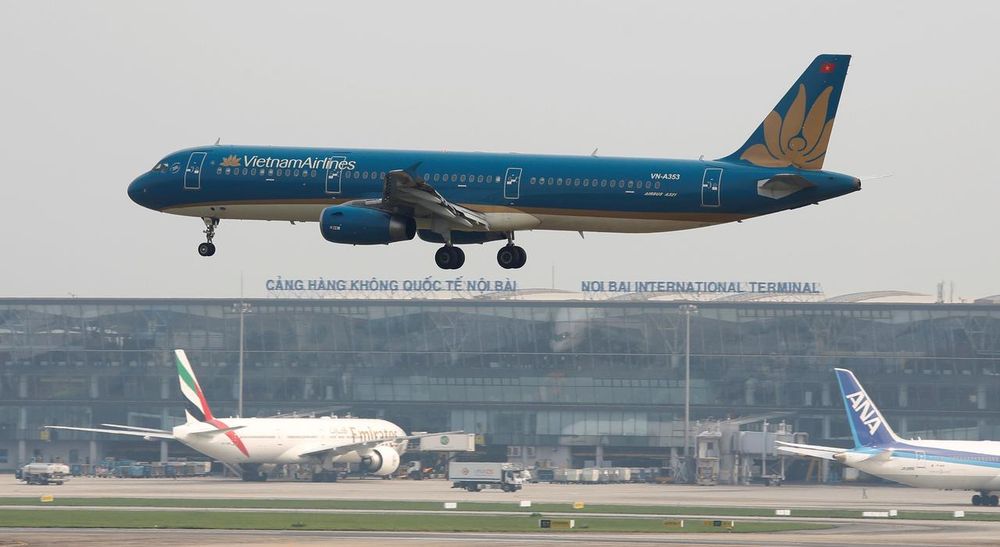 A Vietnam Airlines Aribus A321-200 plane prepares to land at Noi Bai international airport in Hanoi, Vietnam April 18, 2019. u00e2u20acu201d Reuters pic