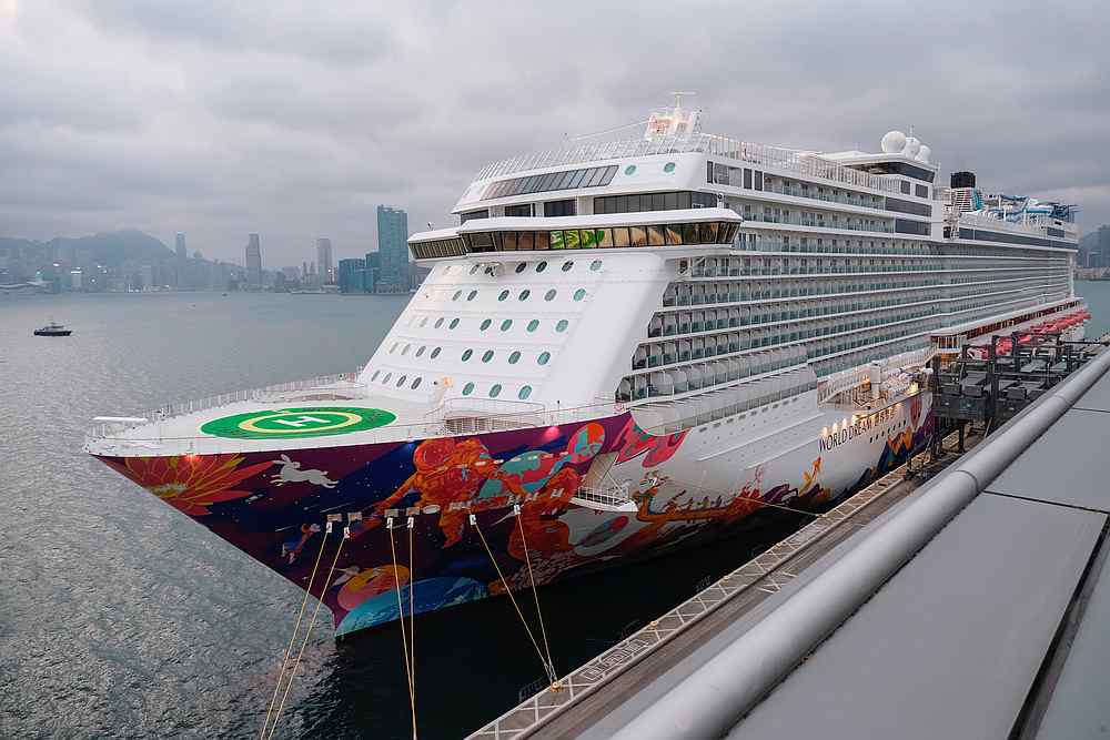 The World Dream cruise which had been denied entry in Taiwan amid concerns of coronavirus infection on board, is seen docked at the Kai Tak Cruise Terminal in Hong Kong February 5, 2020. u00e2u20acu201d Reuters pic