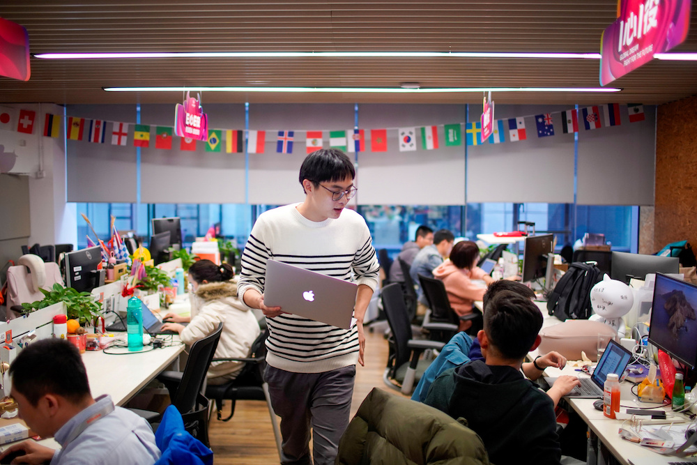 Employees work at AliExpress office at the Alibaba company's headquarters in Hangzhou November 18, 2019. u00e2u20acu201d Reuters pic
