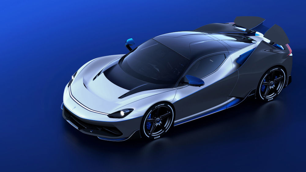 Automobili Pininfarina has announced the Battista Anniversario, a special edition version of the electric Battista GT. u00e2u20acu201d Picture courtesy of Automobili Pininfarina