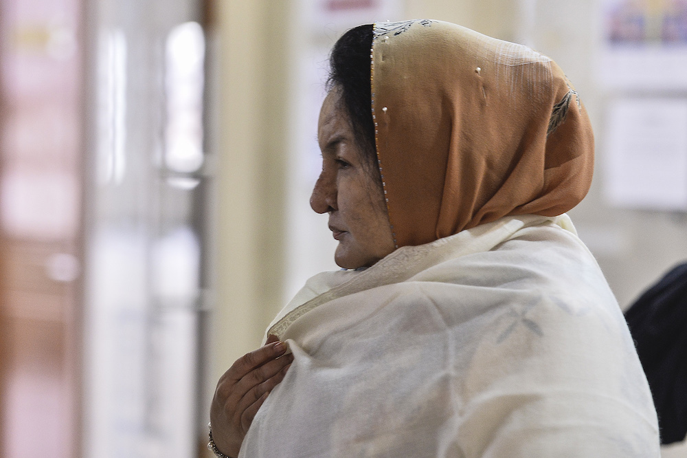 Datin Seri Rosmah Mansor is seen leaving the Kuala Lumpur High Court, March 9, 2020. u00e2u20acu201d Picture by Miera Zulyana