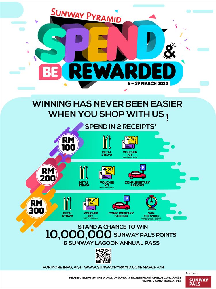 Stand a chance to win attractive prizes throughout the month at Sunway Pyramid. — Pix courtesy of Sunway Malls