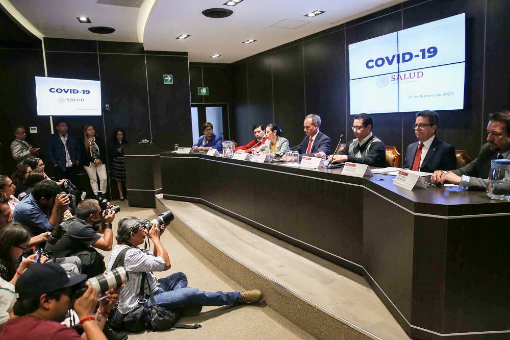 Hugo Lopez-Gatell Ramirez, Mexicou00e2u20acu2122s Undersecretary of Health Prevention and Promotion, holds a news conference on information about the new coronavirus, in Mexico City February 27, 2020. u00e2u20acu201d Reuters pic