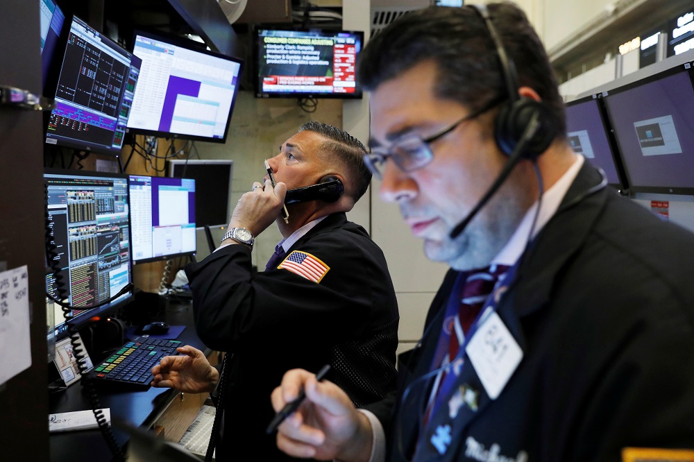 Traders work on the floor of the New York Stock Exchange March 6, 2020. u00e2u20acu201d Reuters pic