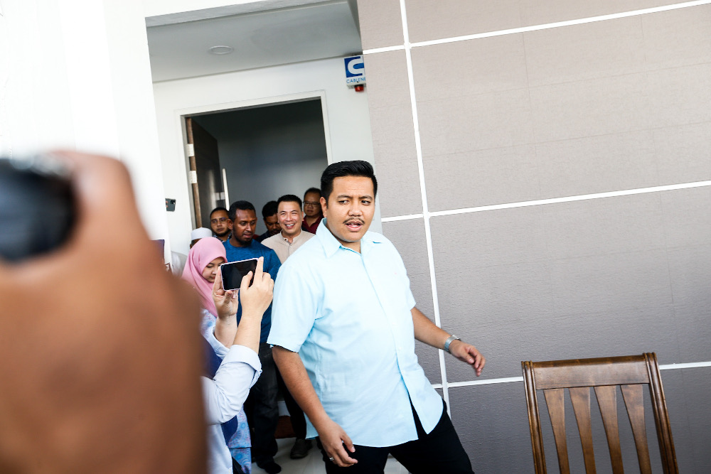 Former PKR Youth deputy chief Dr Afif Bahardin has claimed that he had resigned as state executive councillor because he was pressured to do so by the party’s state and central leadership. — Picture by Sayuti zainudin