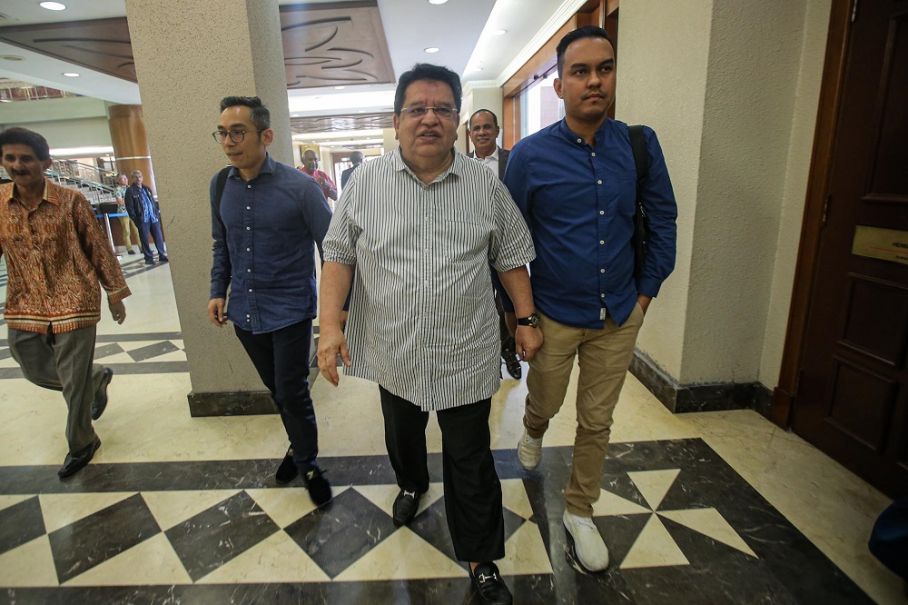 Datuk Seri Tengku Adnan Tengku Mansor is pictured at the Kuala Lumpur High Court March 5, 2020. u00e2u20acu201d Picture by Hari Anggara