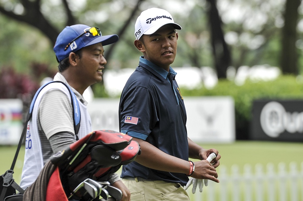 Hariz said that he was grateful to have been given the opportunity to compete at the Bandar Malaysia Open 2020.
