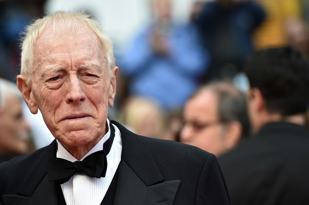 Swedish-French actor Max von Sydow in 2016. u00e2u20acu201d AFP pic