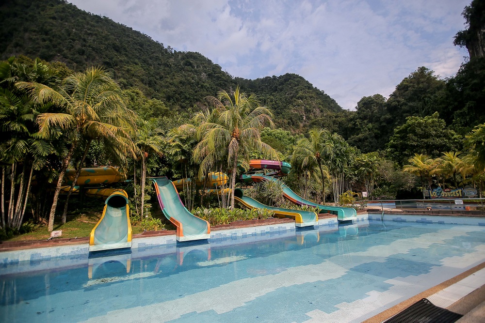 The usually crowded Sunway Lost World of Tambun water theme park has shut its door following the implementation of the two-weeks movement restriction order by the government, in Tambun March 18, 2020. u00e2u20acu201d Picture by Farhan Najib