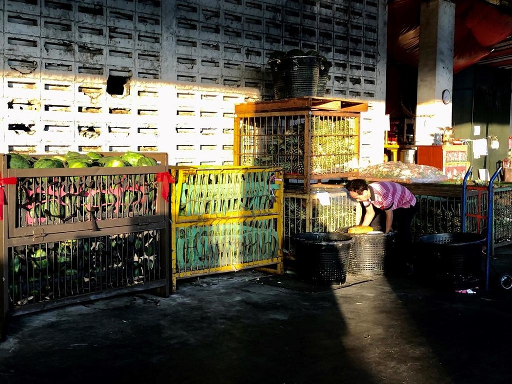 Suppliers of fresh produce at Pasir Panjang Wholesale Centre continued to receive their daily imports of vegetables and fruits from Malaysia March 18, 2020. u00e2u20acu201d TODAY pic