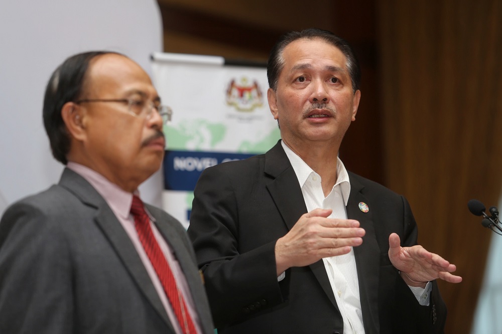 Health director-general Datuk Dr Noor Hisham Abdullah at a press conference in Putrajaya March 24, 2020. u00e2u20acu201d Picture by Choo Choy May