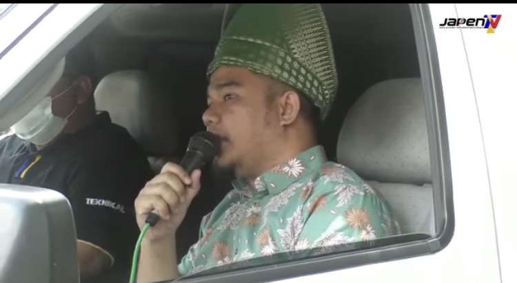 Tangkap layar van Jabatan Penerangan Kelantan menngalunkan dikir barat supaya duduk di rumah.