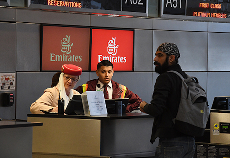 Dubai carrier Emirates Airlines announced Saturday it would suspend flights to dozens more cities, taking its total route closures past 100, in a bid to forestall the spread of coronavirus. u00e2u20acu201d AFP pic 