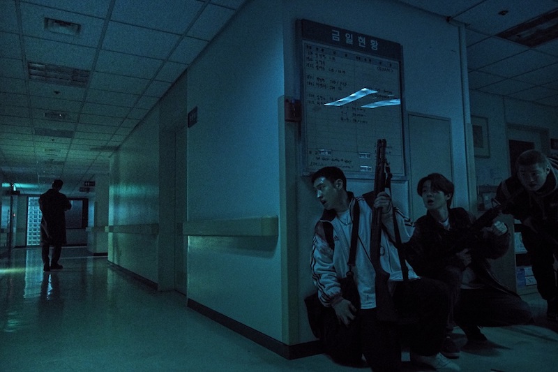 Dystopian crime thriller u00e2u20acu02dcTime to Huntu00e2u20acu2122 will stream from April 10 onwards. u00e2u20acu201d Picture courtesy of Netflix