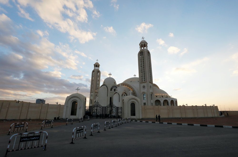The Cathedral of the Nativity of Christ is pictured ahead of the Egyptu00e2u20acu2122s Coptic Christmas eve Mass, in the New Administrative Capital (NAC), east of Cairo, Egypt January 6, 2020. u00e2u20acu201d Reuters picnn