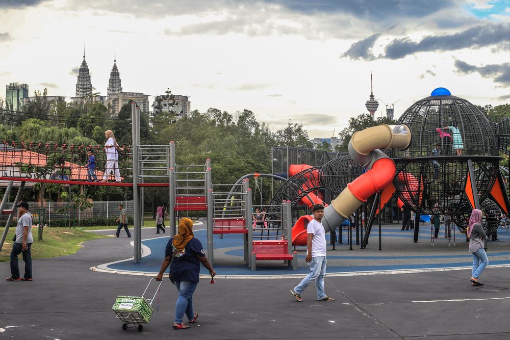 Taman Tasik Titiwangsa is one of the parks that will be closed. — Picture by Firdaus Latif