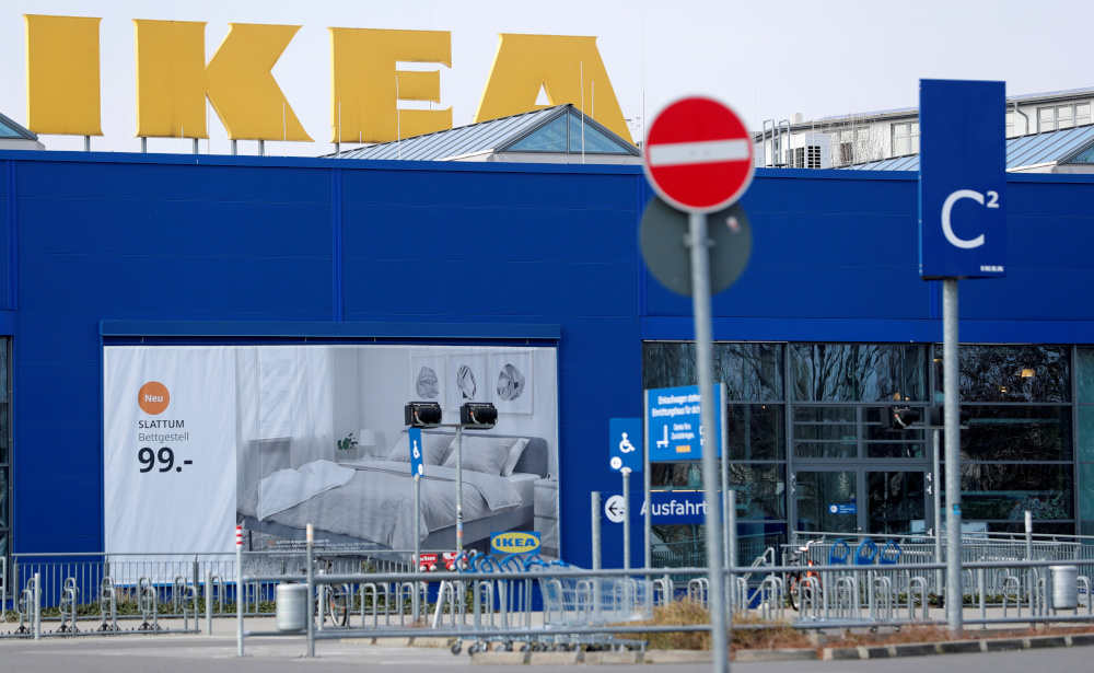 An Ikea store is pictured after all Ikea stores were closed nationwide during the spread of the coronavirus disease (Covid-19) in Berlin, Germany, March 17, 2020. u00e2u20acu201d Reuters pic 