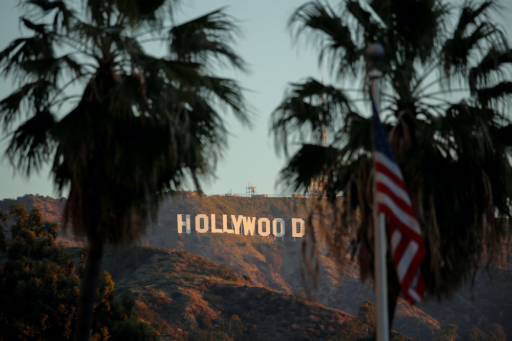 Morning sun rise on the Hollywood sign in Los Angeles, California, U.S., February 6, 2020. u00e2u20acu201d Reuters picnn