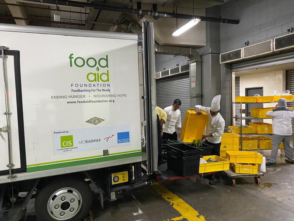 The Kuala Lumpur Convention Centre has donated over 340kg of surplus food since the enforcement of the movement control order. u00e2u20acu201d Picture courtesy of Kuala Lumpur Convention Centre