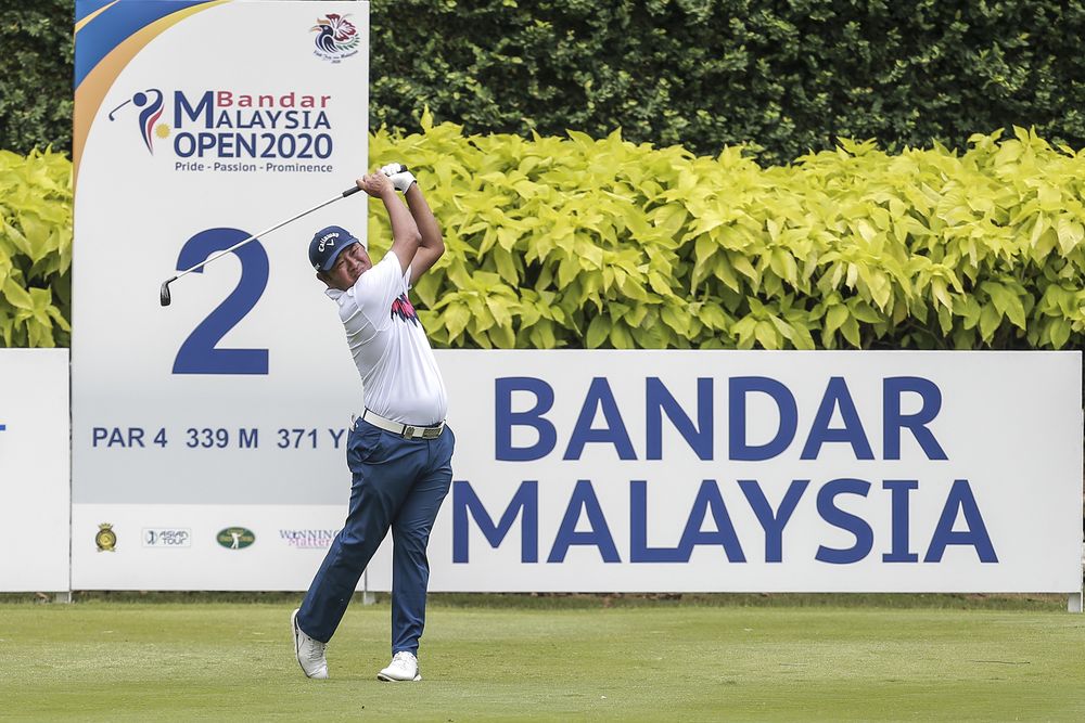 At 47-years-old, local golfer Danny Chia is looking for a big win this weekend. u00e2u20acu201d Picture by Shafwan Zaidon