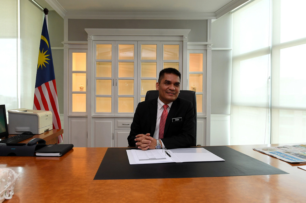 Education Minister Senator Mohd Radzi Md Jidin on his first day of duty at the ministry in Putrajaya March 11, 2020. u00e2u20acu201d Bernama pic 