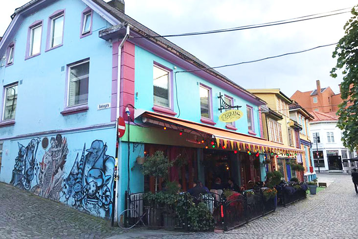 Chilling at Stavanger’s many restaurants and bars