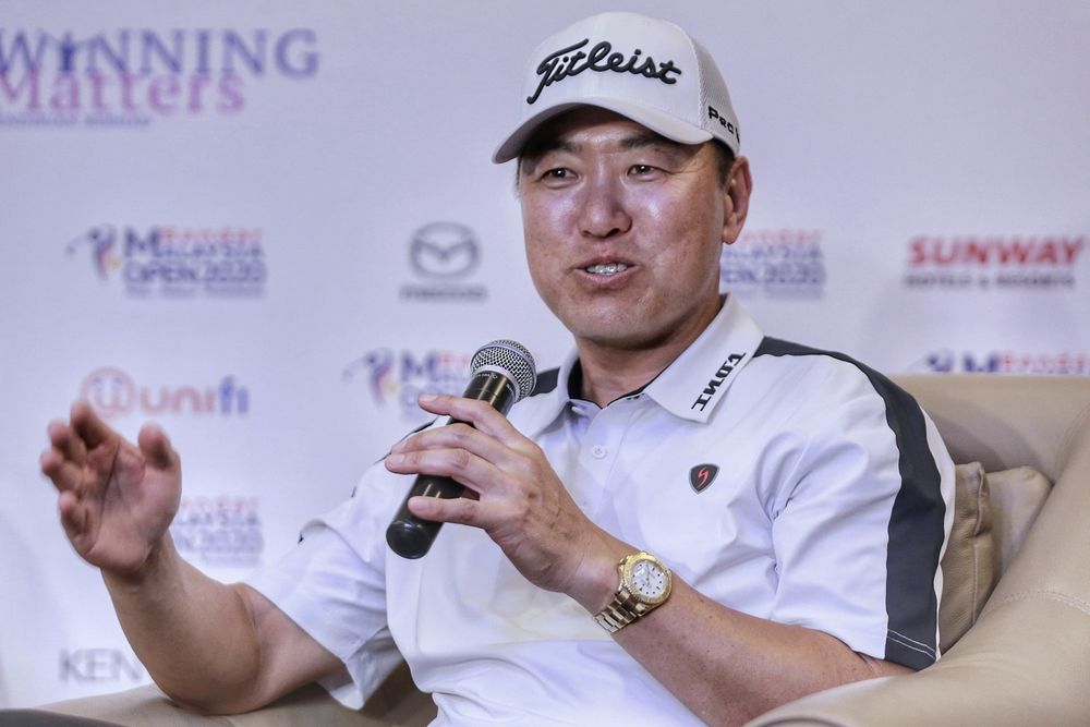 Wi said that he was glad that the Malaysian Open was finally back after four years. — Picture by Ahmad Zamzahuri