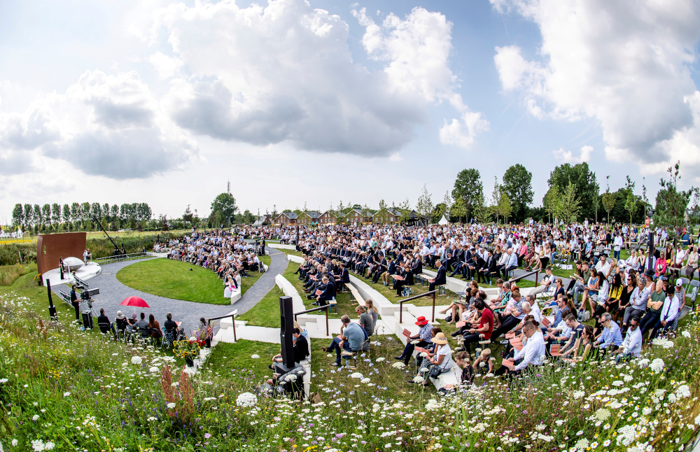 Relatives attend a commemoration ceremony in memory of the victims of the Malaysia Airlines flight MH17 plane crash on the fifth anniversary of the accident, in Vijfhuizen, Netherlands June 17, 2019. u00e2u20acu201d Reuters pic 