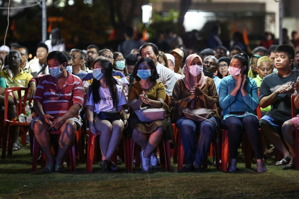 Supporters attend the Jelajah Harapan event in Klang, March 7, 2020. — Picture by Yusof Mat Isa