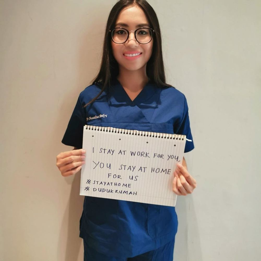 Dr Amalina was criticised by Wan Muhammad Azri over her debunking the medical myth. u00e2u20acu2022 Picture via Instagram/Dr Amalina