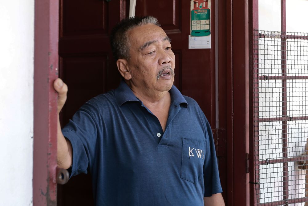 Former factory worker Roman speaks to Malay Mail during an interview in Kota Damansara March 20, 2020. ― Picture by Ahmad Zamzahuri 