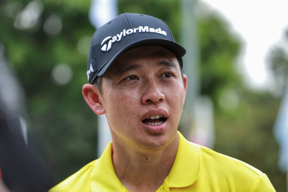 Golf is a mixture of everything for Ben Leong. — Picture by Ahmad Zamzah