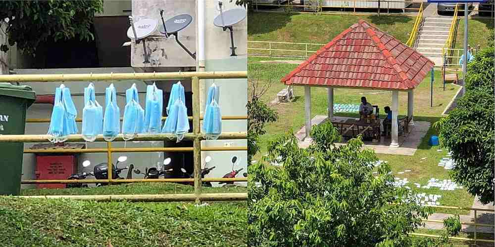 With face masks running out of stock, some have taken extreme measures to replenish the supply. u00e2u20acu201d Picture via Facebook/Brainless Driver Malaysia Edition 