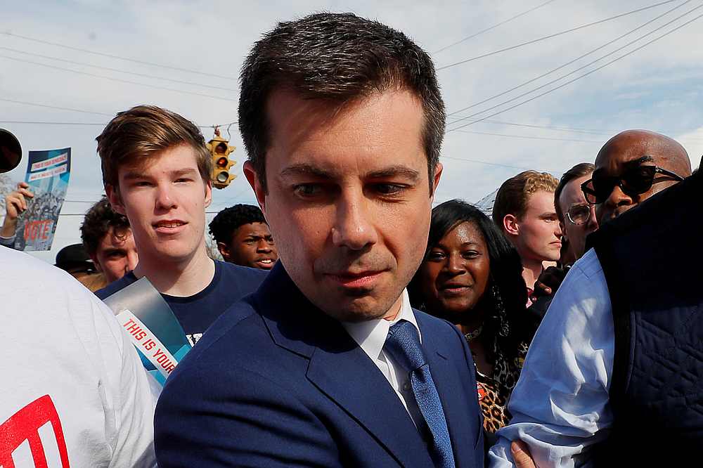 Pete Buttigieg joins the Annual Bloody Sunday March across the Edmund Pettus Bridge in Selma, Alabama March 1, 2020. u00e2u20acu201d Reuters pic